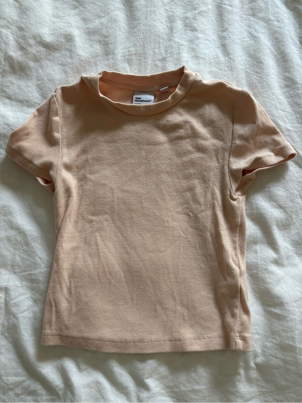 Aritzia Short Sleeve Tee - Peach